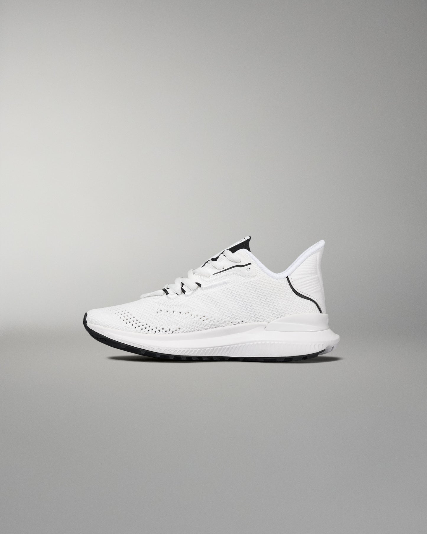 RUDIS Journey Knit Youth Training Shoes - White/Neon