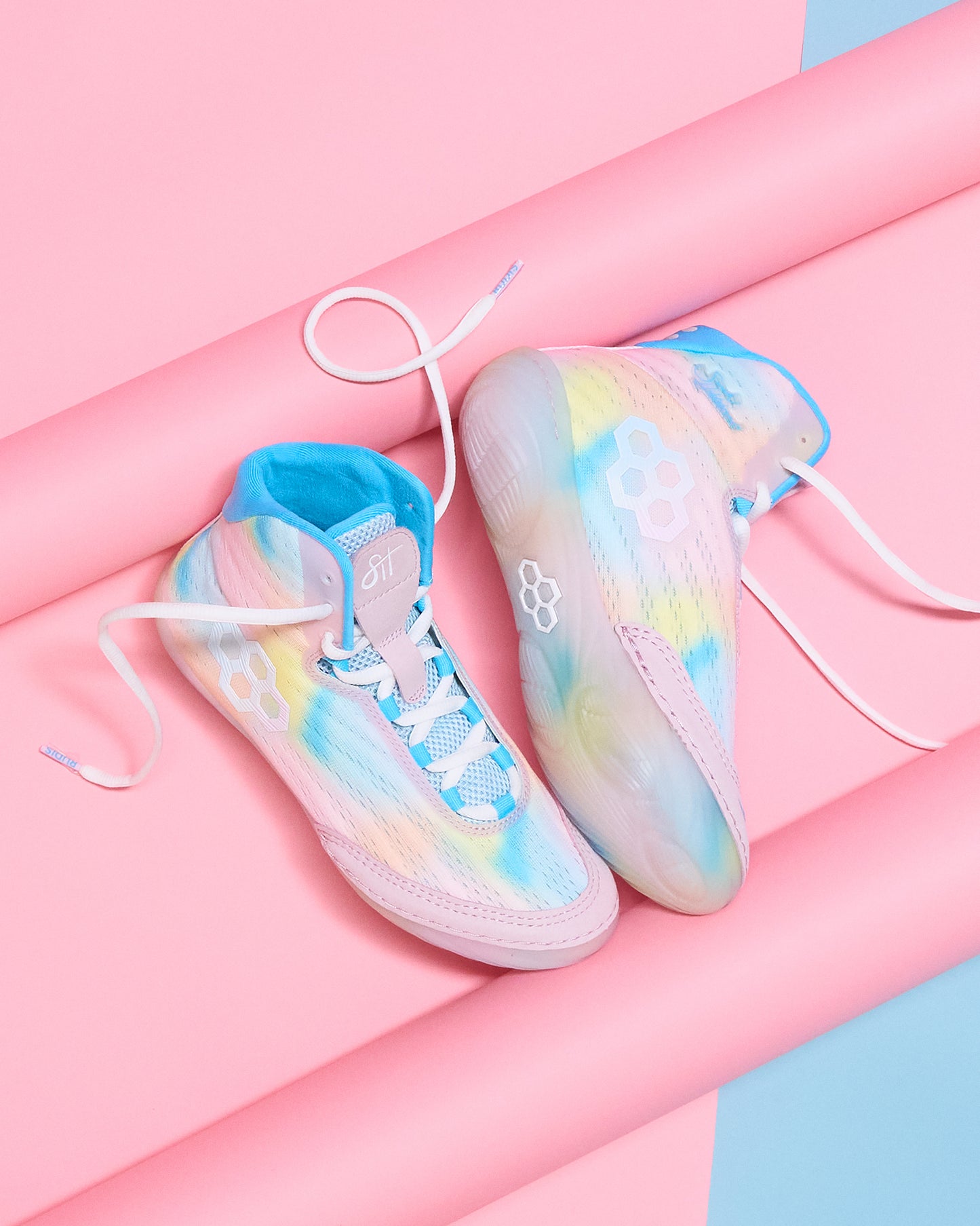 RUDIS Hildebrandt women’s wrestling shoes pastel limited edition colorway designed for the female foot with lightweight support and performance fit