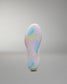 Colorful Wrestling shoe insole with a brand logo on a gray background