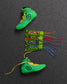 RUDIS Colt 4.0 Youth Wrestling Shoes - Ninja Turtle