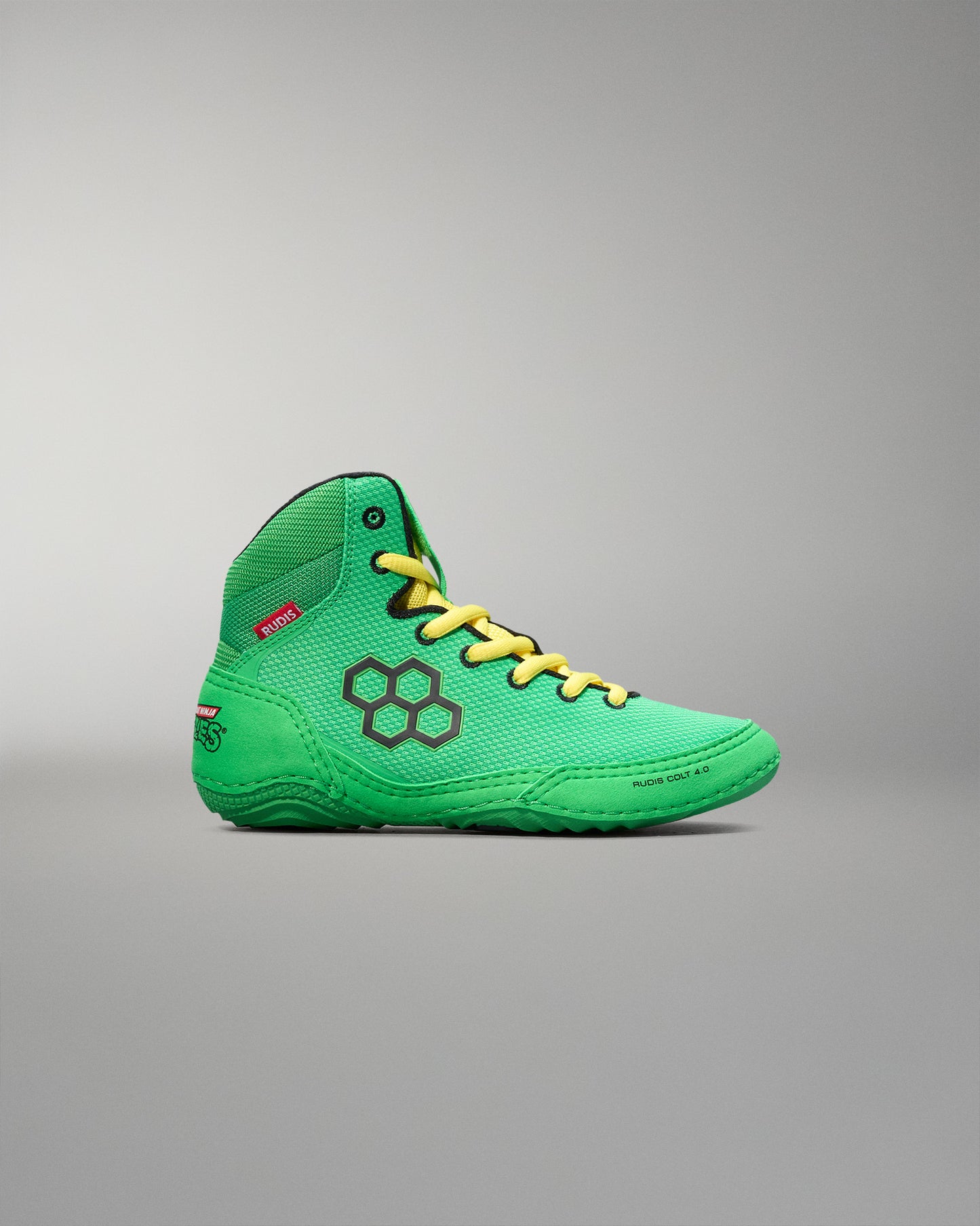 RUDIS Colt 4.0 Youth Wrestling Shoes - Ninja Turtle
