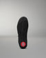 Bottom outsole of the RUDIS Courage 2.0 Youth Wrestling Shoe featuring a high-traction rubber tread with a red RUDIS logo pivot point.