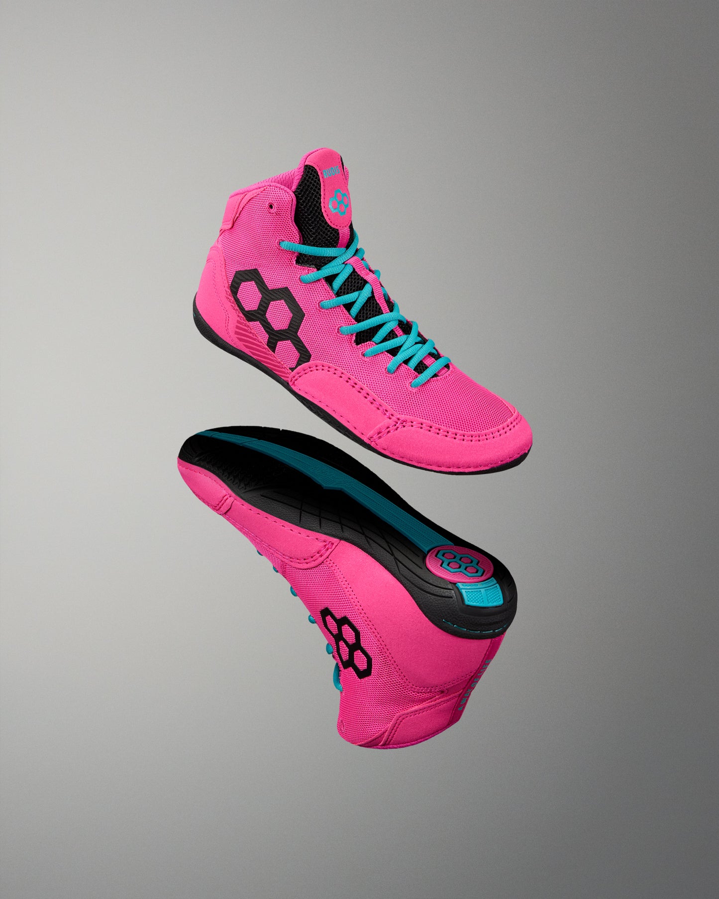 RUDIS Courage 2.0 Youth Wrestling Shoes - Pink Glo
