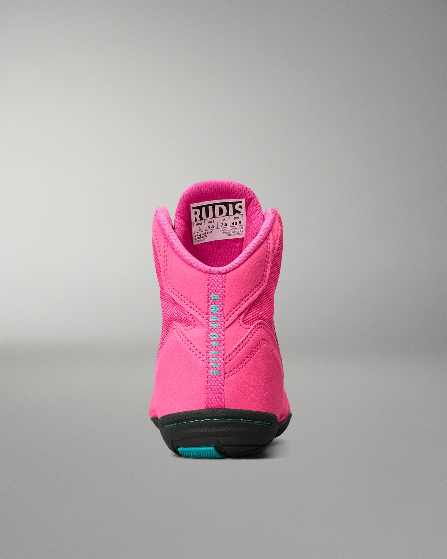 RUDIS Courage 2.0 Youth Wrestling Shoes - Pink Glo