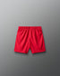 Red shorts on a gray background