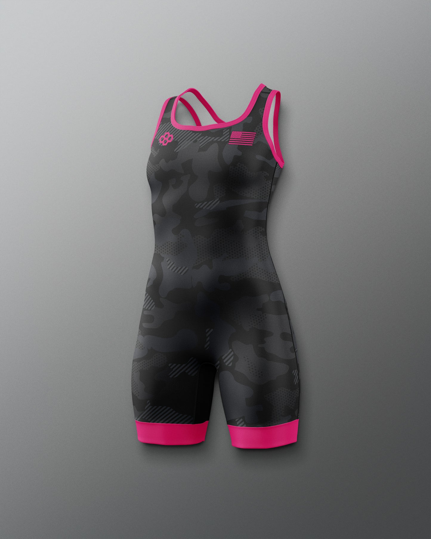Camo Girl's Elite Singlet
