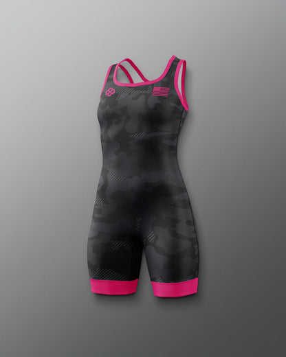 Camo Girl's Elite Singlet