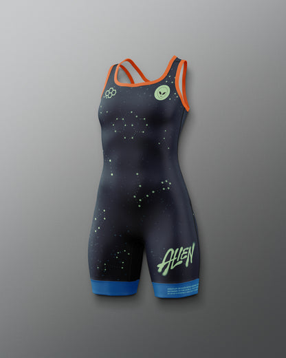 Constellation Girl's Elite Wrestling Singlet - Unmatched