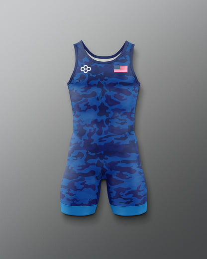 Camo Freestyle Boy's Elite 2.0 Singlet