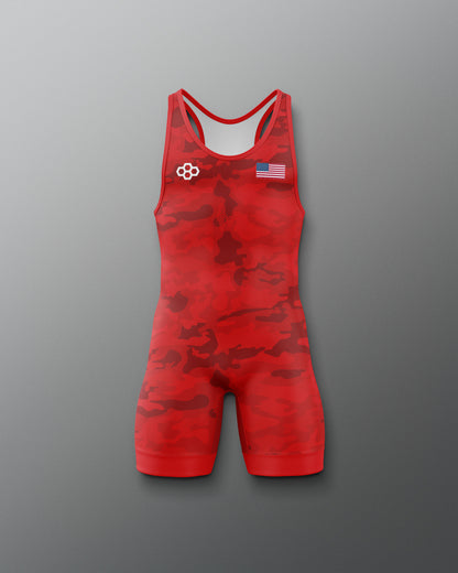 RUDIS Freestyle Camo Boy's Elite 2.0 Singlet
