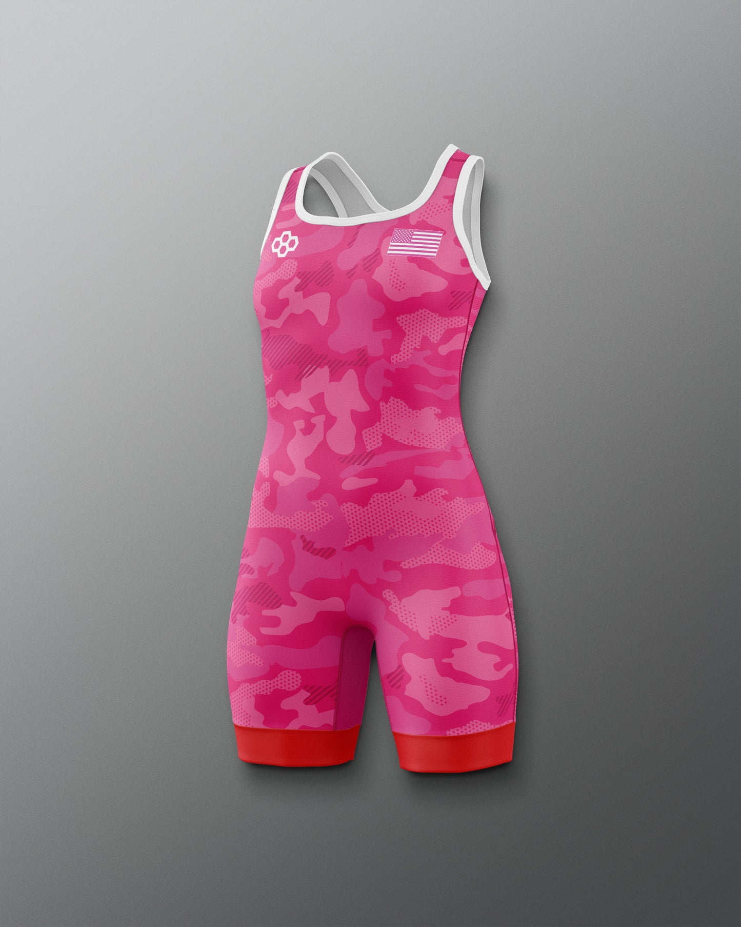 Camo Freestyle Girl's Elite 2.0 Singlet