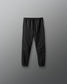 Black pants on a gray background