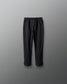 Black pants on a gray background