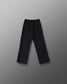 RUDIS Youth Comfort Fleece Wide Leg Sweatpant in Black, back view showing the relaxed wide-leg silhouette, elastic waistband, and straight hems. Copy Alt Text