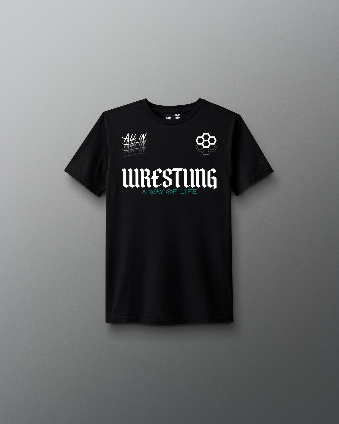 T-shirt super doux pour jeunes de l'équipe de lutte gothique