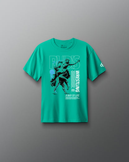 T-shirt lourd pour jeunes Neon Monument