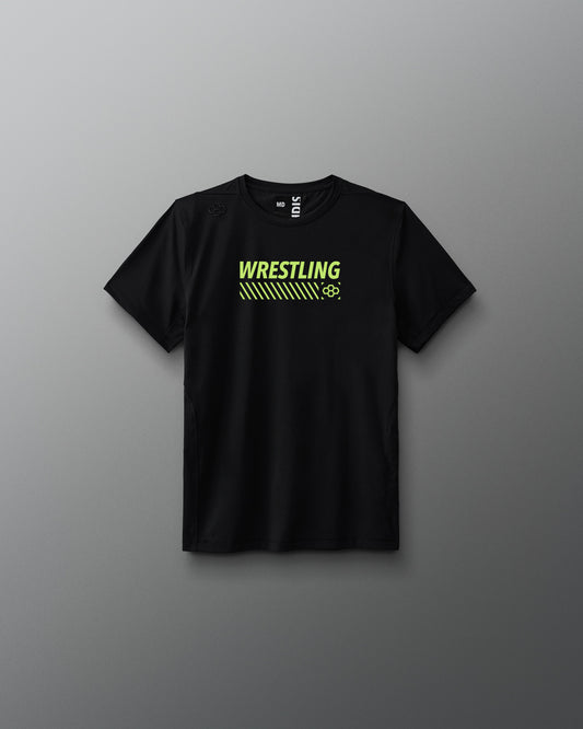 Neon Wrestling Youth Performance T-Shirt