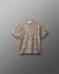 Camouflage-patterned t-shirt with 'RUDIS' branding on a gray background