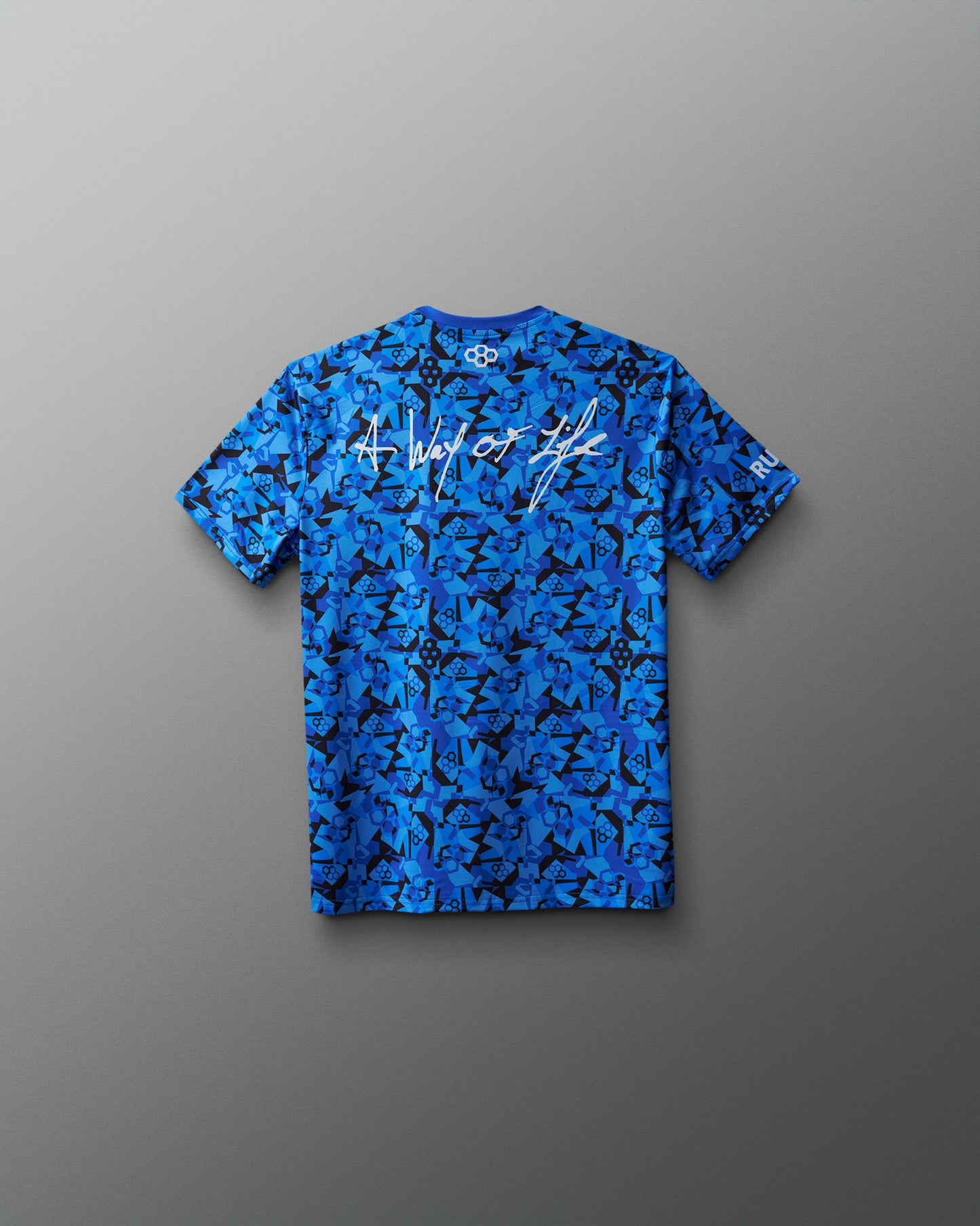 T-shirt camouflage sublimé pour jeunes avec logo de lutte