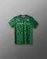 T-shirt camouflage sublimé pour jeunes avec logo de lutte