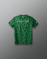 T-shirt camouflage sublimé pour jeunes avec logo de lutte