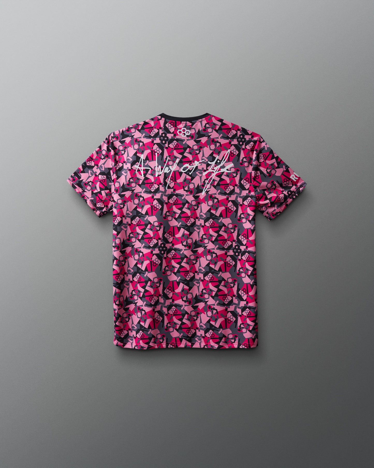 T-shirt camouflage sublimé pour jeunes avec logo de lutte