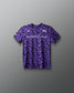 T-shirt camouflage sublimé pour jeunes avec logo de lutte