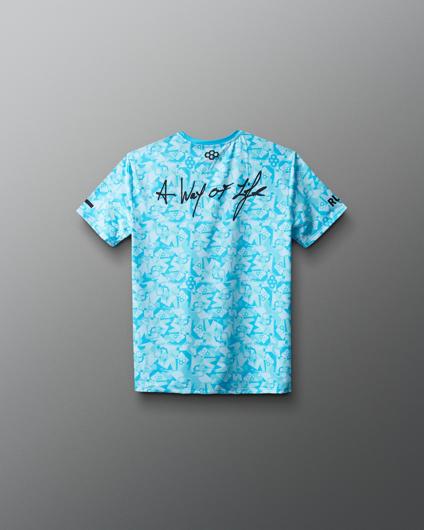 T-shirt camouflage sublimé pour jeunes avec logo de lutte