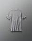 Gray t-shirt on a gray background