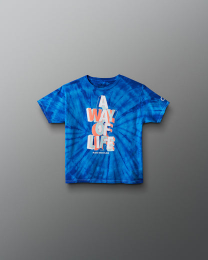 A Way of Life Tie Dye Youth T-Shirt
