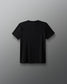 Black t-shirt on a gray background