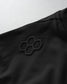 Black fabric with a honeycomb pattern on a white background