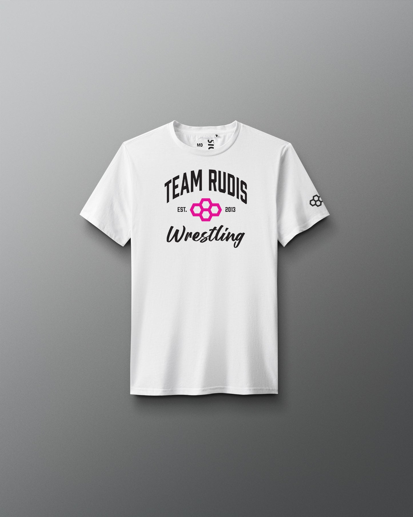 T-shirt super doux pour jeunes élites TEAM RUDIS Script