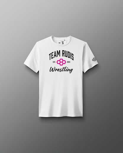 T-shirt super doux pour jeunes élites TEAM RUDIS Script