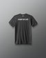 Black t-shirt with 'A Way of Life' text on the back against a gray background
