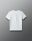 White t-shirt on a gray background