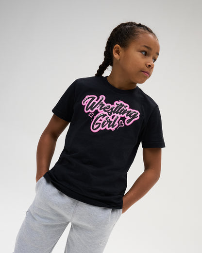 T-shirt super doux Wrestling Girl Youth Elite