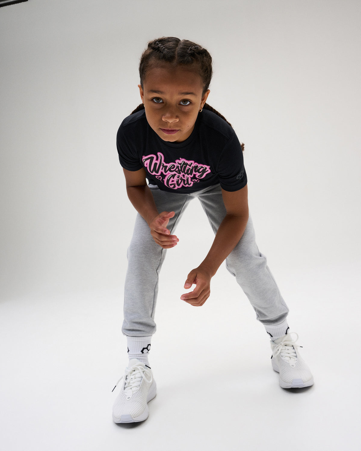 T-shirt super doux Wrestling Girl Youth Elite