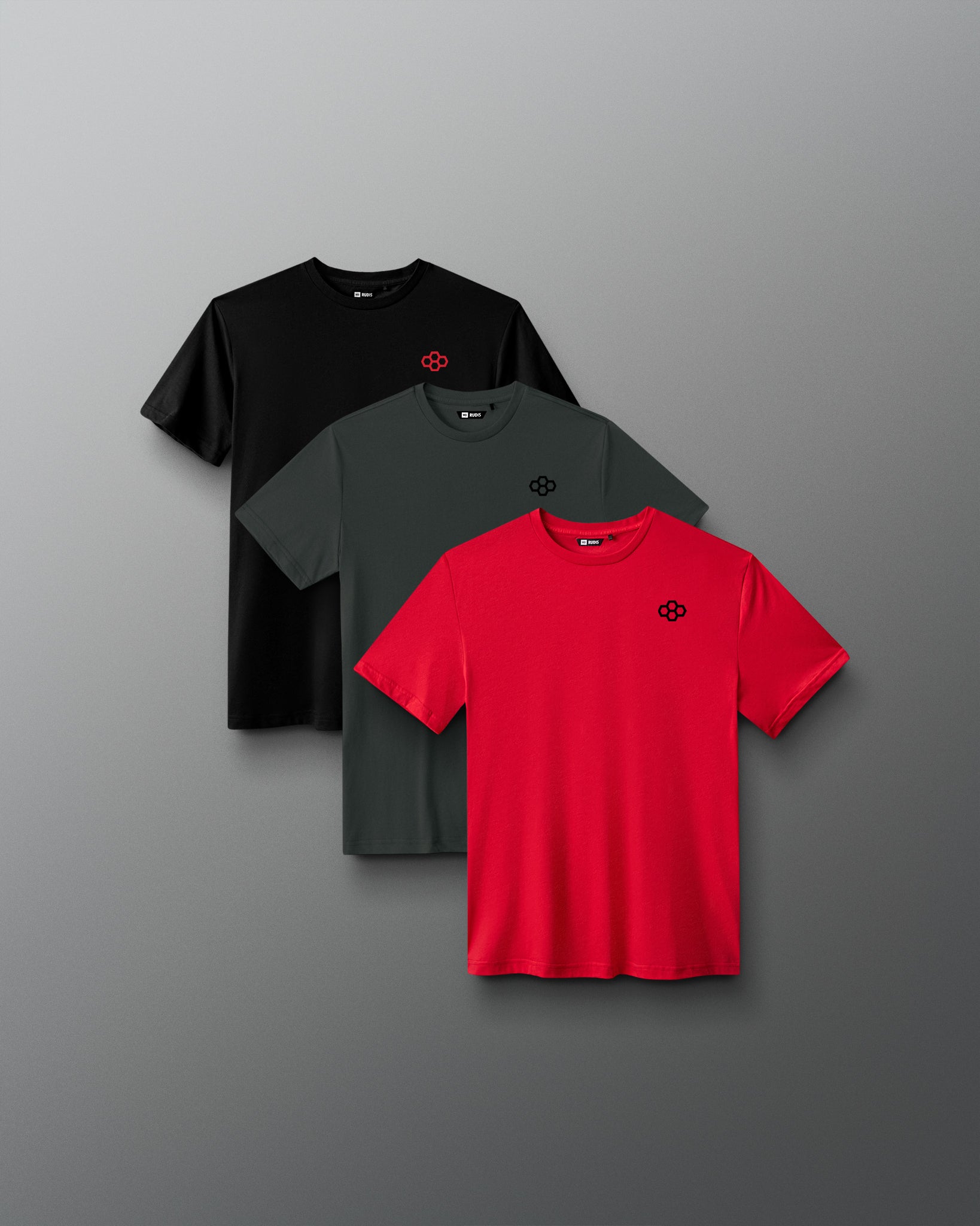 Essential Hex Youth Elite Super Soft T-Shirt 3-Pack | RUDIS