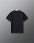 Back view of RUDIS Youth Wrestling Classic Cotton T-Shirt in Black with subtle tonal RUDIS branding below the collar.