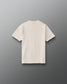 Back view of RUDIS Youth Wrestling Classic Cotton T-Shirt in Bone featuring subtle tonal RUDIS branding below the collar.