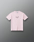 RUDIS Faith Over Fear Youth Classic Cotton T-Shirt in Washed Pink, front view with black A Way of Life script and hex logo on the chest.