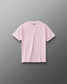 Front view of RUDIS Wrestling Back Youth Relaxed Cotton T-Shirt in Washed Pink featuring a minimal white RUDIS chest logo.
