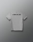 Gray t-shirt with 'A Way of Life' text on the back against a gray background