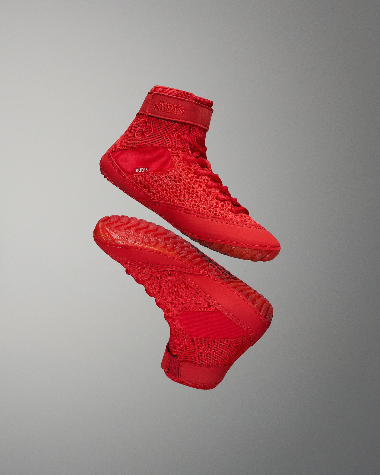 RUDIS Samurai Speed Youth Wrestling Shoes - Fire