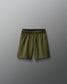 Short en maille pour jeunes RUDIS 6" - Vert armée