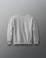 Gray sweatshirt on a gray background