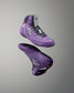 Purple RUDIS Colt 4.0 Shredder wrestling shoes showcasing upper and outsole details.