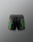 Black boxer briefs with colorful graphics and 'RUDIS' branding on a gray background. TMNT. Teenage Mutant Ninja Turtle