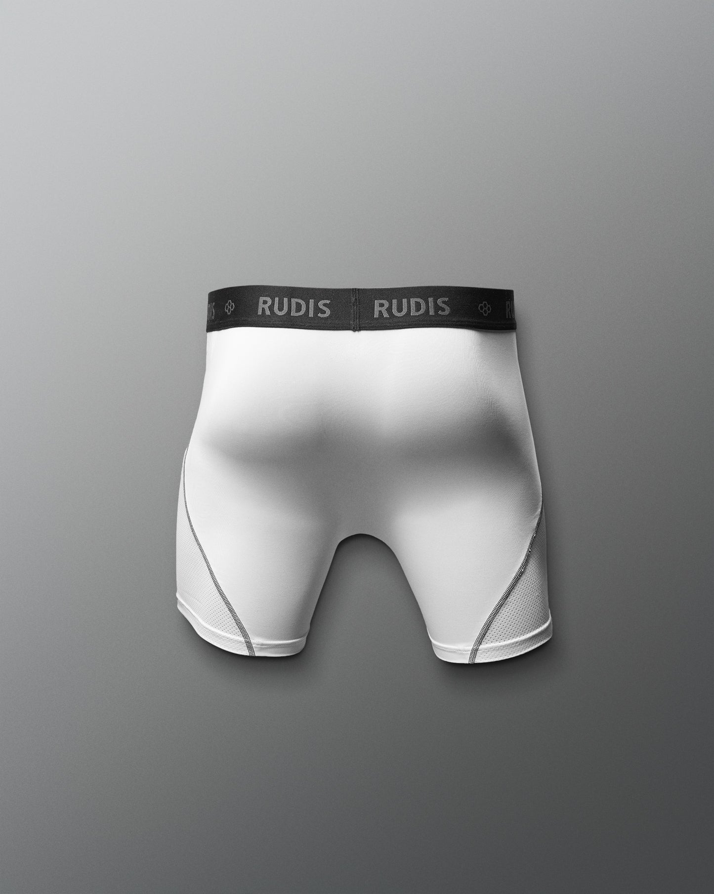 RUDIS Essential White/Gray Youth Boxer Brief